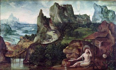 La penitente Maria Maddalena da Joachim Patinir